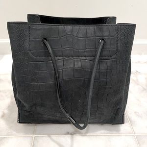 Alexander Wang croc-embossed leather tote